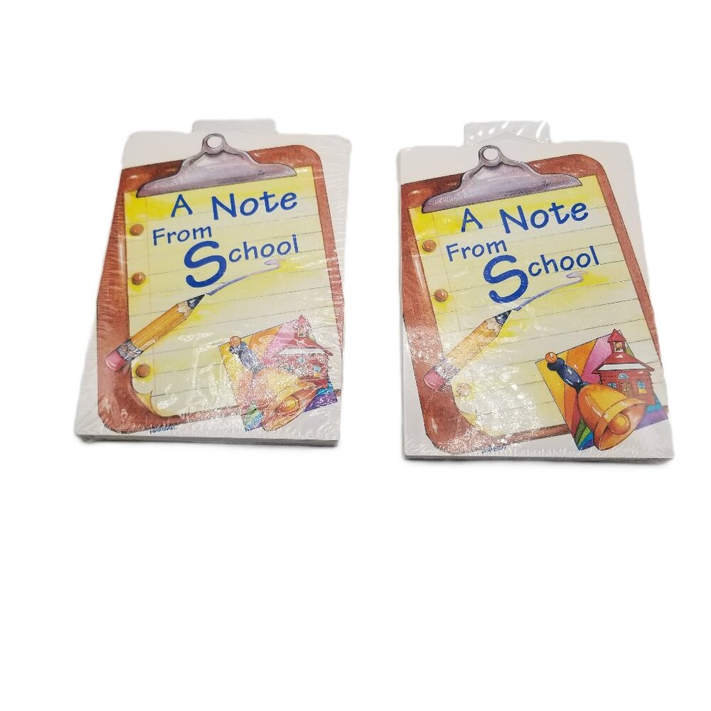 Vintage 1995 A Note From School Postcards 60 Cards Sealed